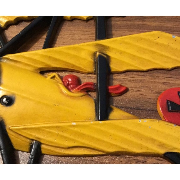 Vintage Sexton Bi Plane Wall Decor - Picture 3 of 7